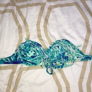 Fringe bikini top